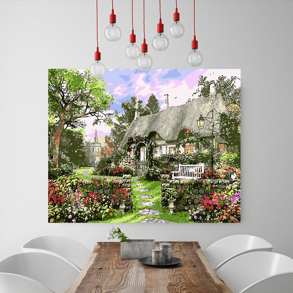 DIY Painting by number kit | Beautiful front yard