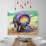 DIY Painting by number kit | Dinosaurs