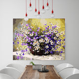 DIY Painting by number kit | White daisy flowers