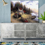 DIY Painting by number kit | Wilderness Lodge