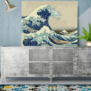 DIY Painting by number kit | Big wave