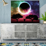 DIY Painting by number kit | Couple under the big moon