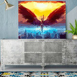 DIY Painting by number kit | Man with big wings
