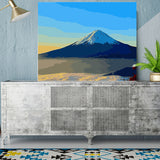 DIY Painting by number kit | Snow mountain