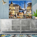 DIY Painting by number kit | Beautiful european town