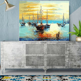 DIY Painting by number kit | Sailboats