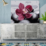 DIY Painting by number kit | Beautiful flower between the stones