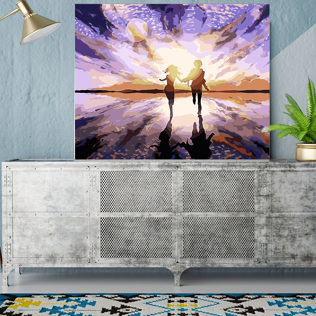 DIY Painting by number kit | Rush together