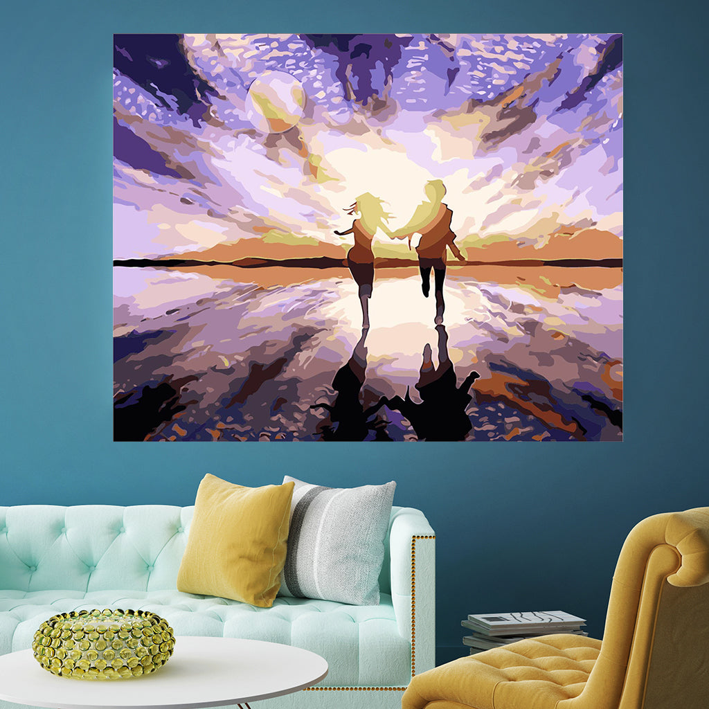 DIY Painting by number kit | Rush together