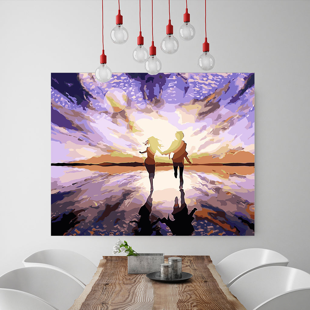 DIY Painting by number kit | Rush together