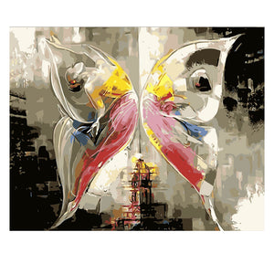 DIY Painting by number kit | Butterfly