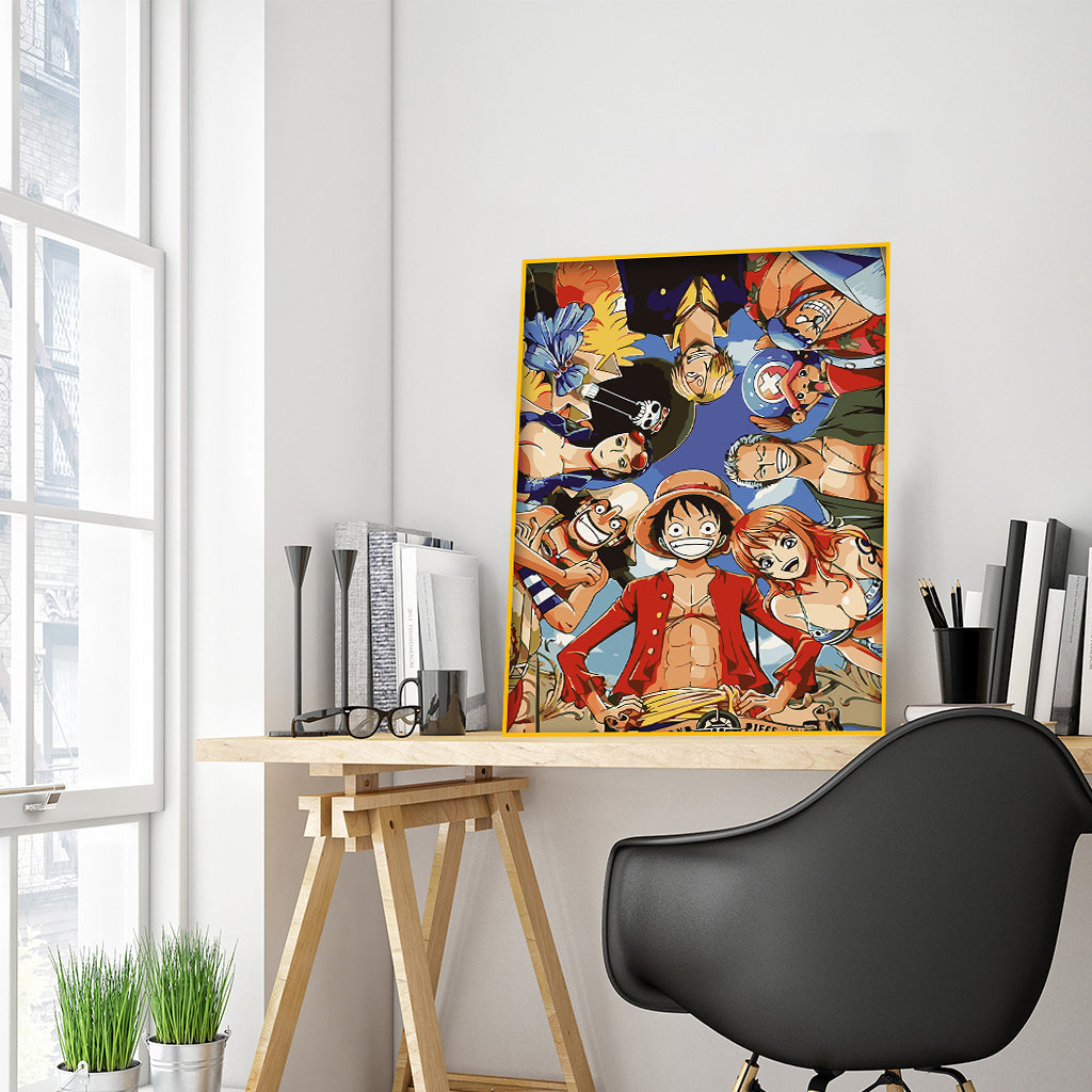 DIY Painting by number kit | ONE PIECE