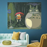 DIY Painting by number kit | Hayao Miyazaki Totoro