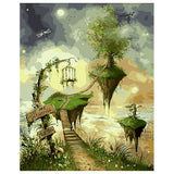 DIY Painting by number kit | Fantasy world