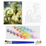 DIY Painting by number kit | Fantasy world