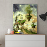 DIY Painting by number kit | Fantasy world