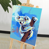 DIY Painting by number kit | Animal koala