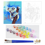 DIY Painting by number kit | Animal koala