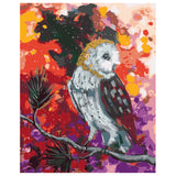 DIY Painting by number kit | Animal owl