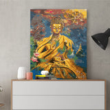DIY Painting by number kit | Buddha