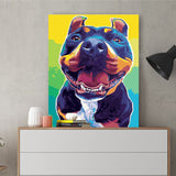 DIY Painting by number kit | Bulldog