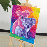 DIY Painting by number kit | Cute koalas
