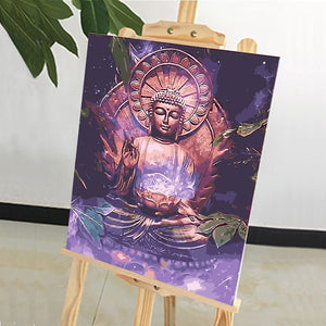 DIY Painting by number kit | Respectful buddha