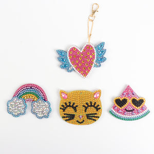 DIY Diamond Painting keychain - Small parts