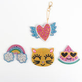 DIY Diamond Painting keychain - Small parts