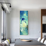 Full Large Diamond Painting kit - Dolphin jumping