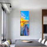 Full Large Diamond Painting kit - Plank road of the sea