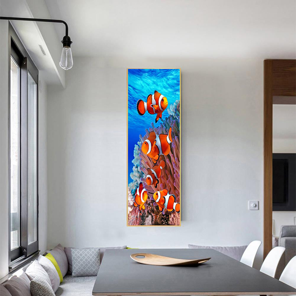Full Large Diamond Painting kit - Clownfish
