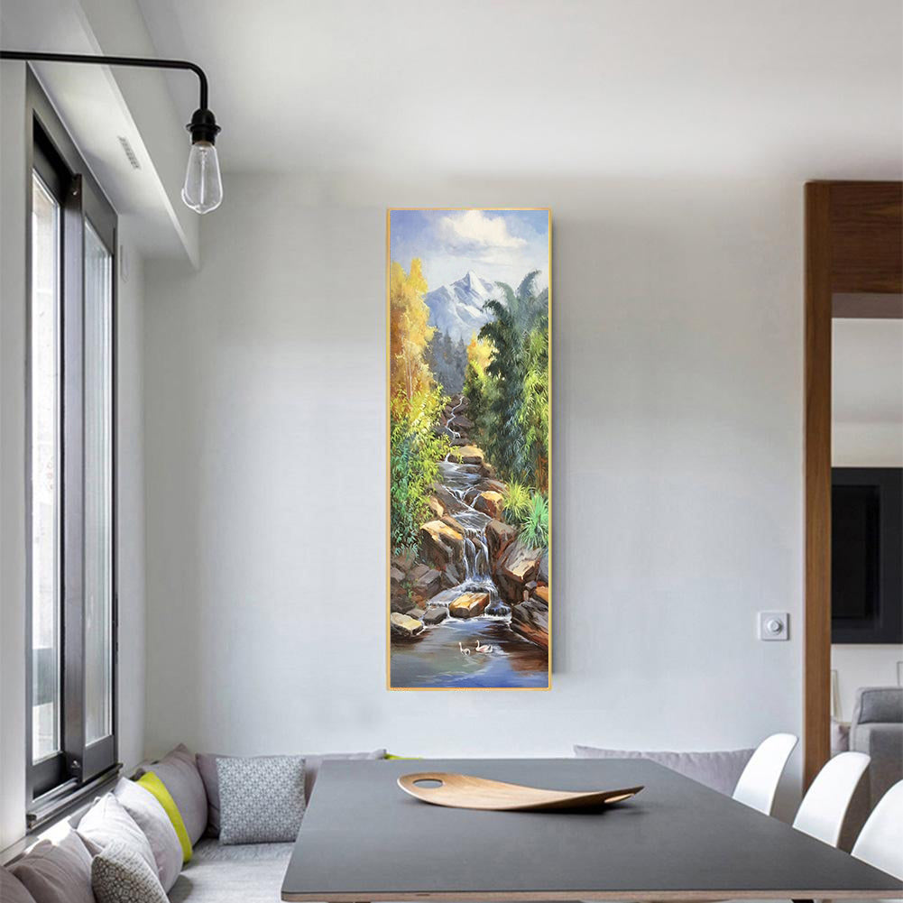 Full Large Diamond Painting kit - Mountain stream