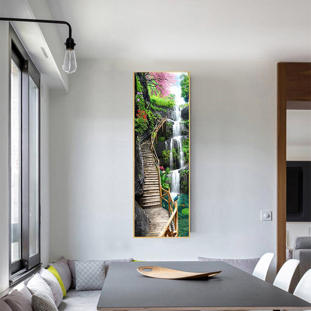 Full Large Diamond Painting kit - Waterfall scenery