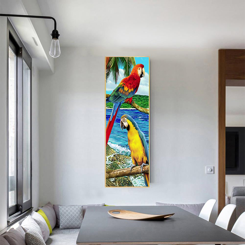 Full Large Diamond Painting kit - Macaws