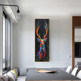 Full Large Diamond Painting kit - Watercolor sika deer