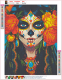 Full Diamond Painting kit - Pretty American Indian woman