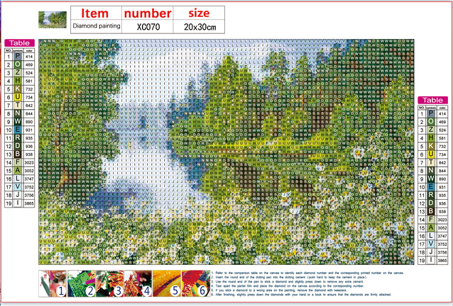 Full Diamond Painting kit - Beautiful natural scenery