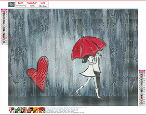 Full Diamond Painting kit - Couple hugging