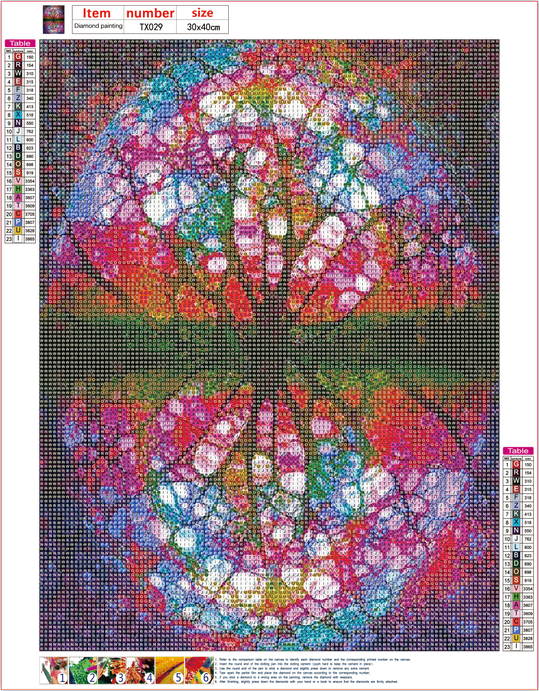 Full Diamond Painting kit - Abstract