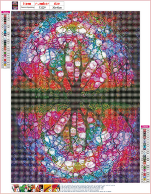 Full Diamond Painting kit - Abstract