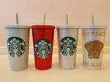 DIY Large capacity straw cup  (with glue tools)- Starbucks