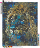 Full Diamond Painting kit - lion