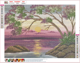 Full Diamond Painting kit - Seaside scenery