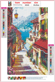 Full Diamond Painting kit - Bellagio Village