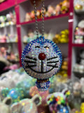 DIY Hello Kitty and Doraemon tape ruler Keychain  (with glue tools)