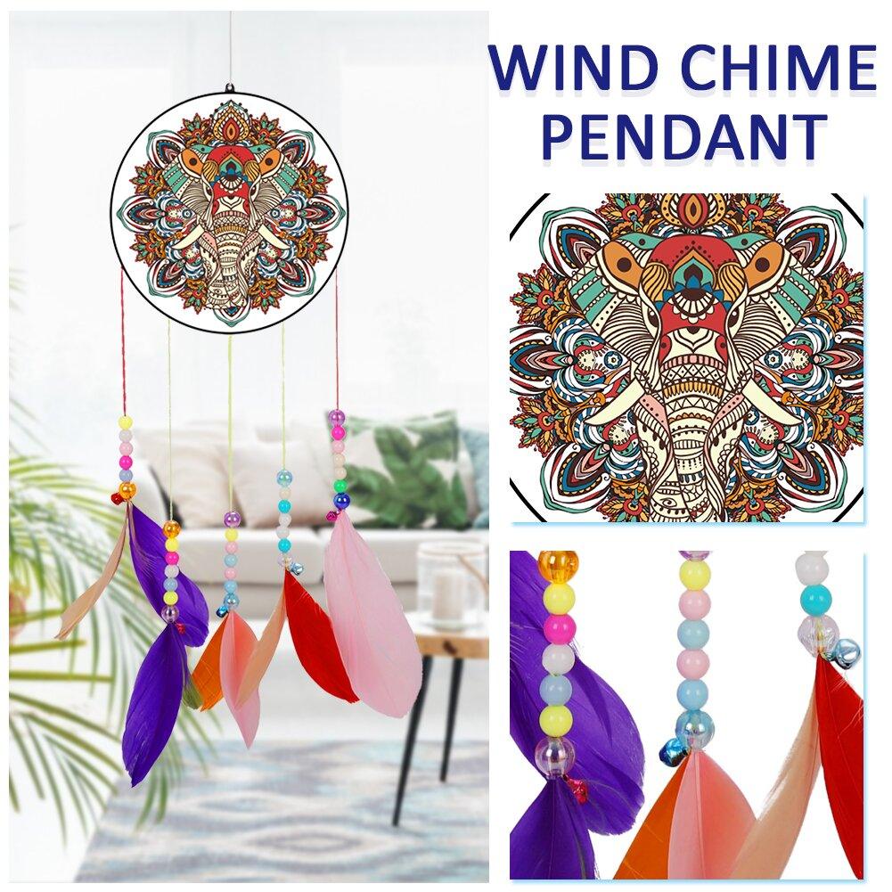 【Mysterious Box】Random Diamond Painting Acrylic Wind Chime - Hibah-Diamond painting art studio
