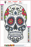 Full Diamond Painting kit - Skull