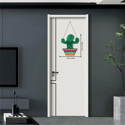 DIY Diamond painting pendant - Cactus