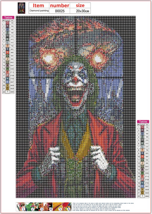 Full Diamond Painting kit - The Joker